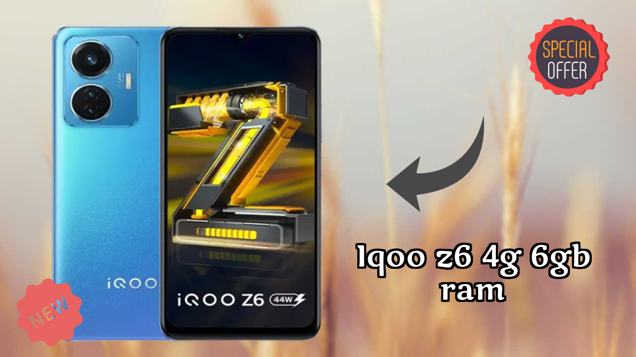 IQOO Z6 4G 6GB RAM at ₹11,590 - Complete Review Guide